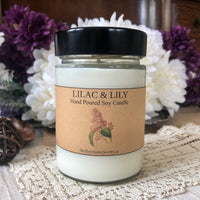 Lilac and Lily Soy Candle