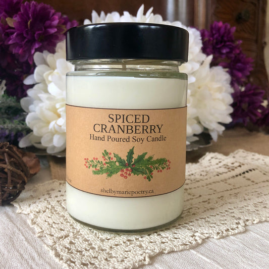 Spiced Cranberry Soy Candle