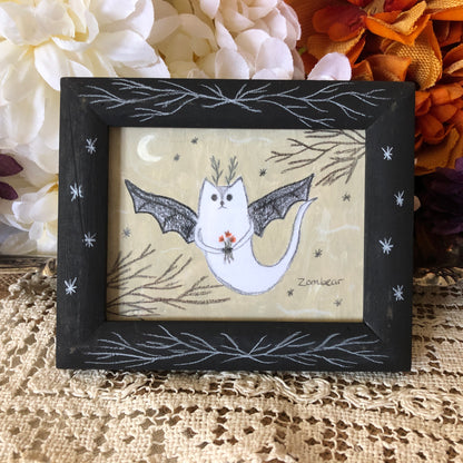 Winged Beasty - Framed Original