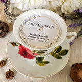 Teacup Candle - Fresh Linen